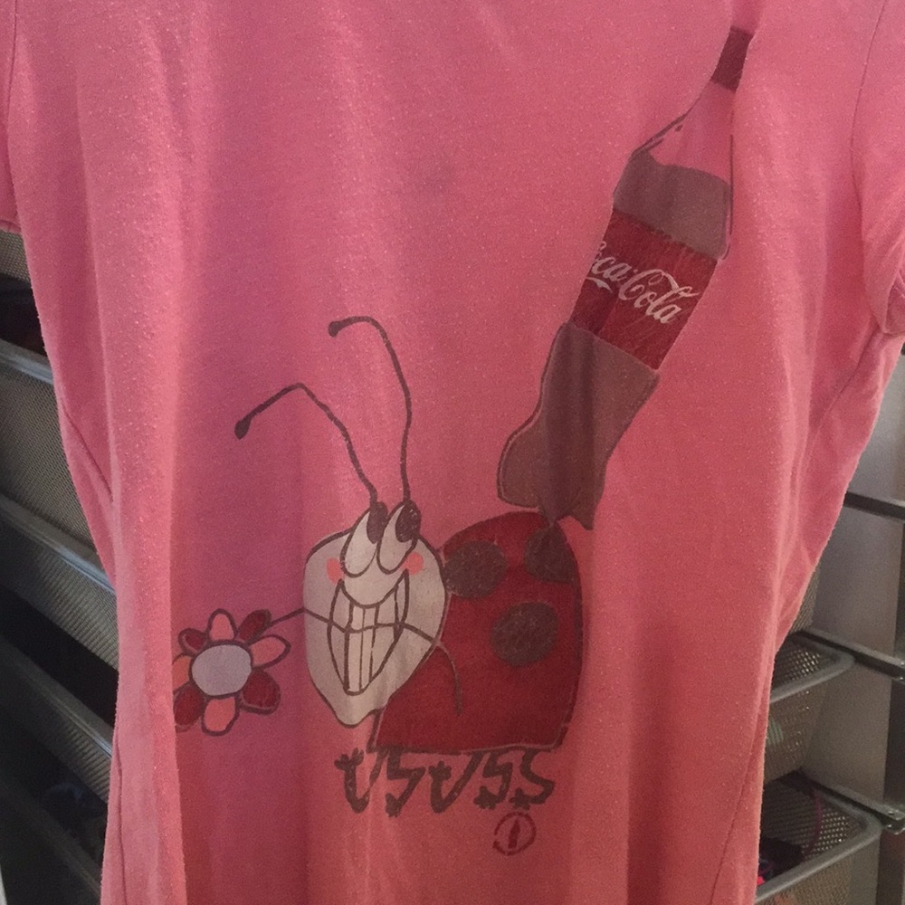 Coca Cola ladybug shirt